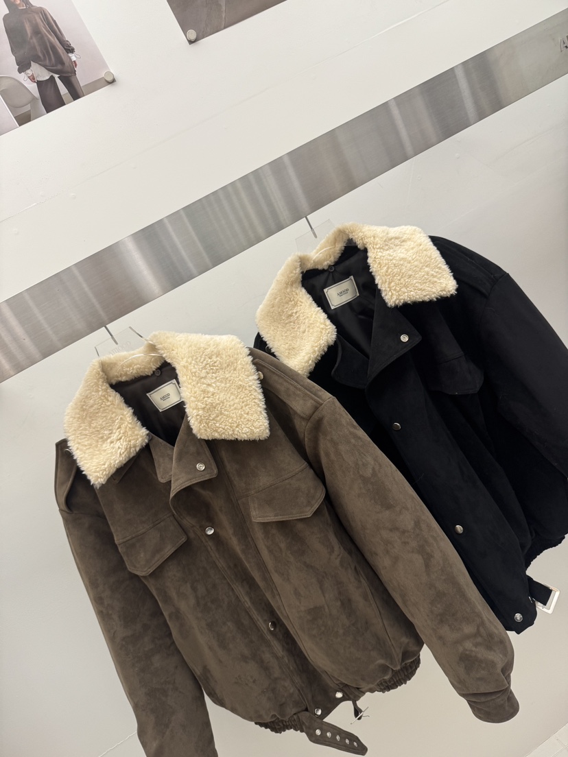 AMOOD東大門㊣直郵女裝新品人氣熱賣推薦25秋冬休閑時尚夾克AMOOD夾克