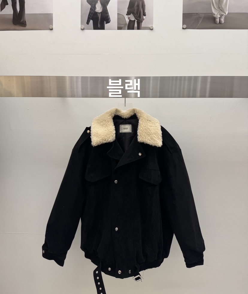 AMOOD東大門㊣直郵女裝新品人氣熱賣推薦25秋冬休閑時尚夾克AMOOD夾克圖色2