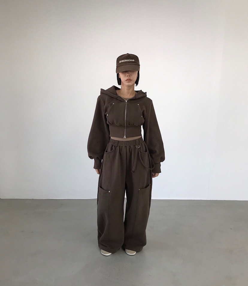 2TWO MOON韓國代購㊣女裝新品人氣25秋冬職業熱賣夾克拉鏈2TWO MOON夾克