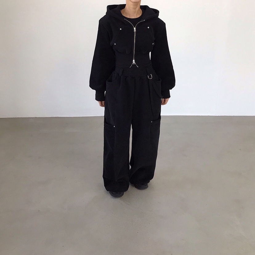 2TWO MOON韓國代購㊣女裝新品人氣25秋冬職業熱賣夾克拉鏈2TWO MOON夾克