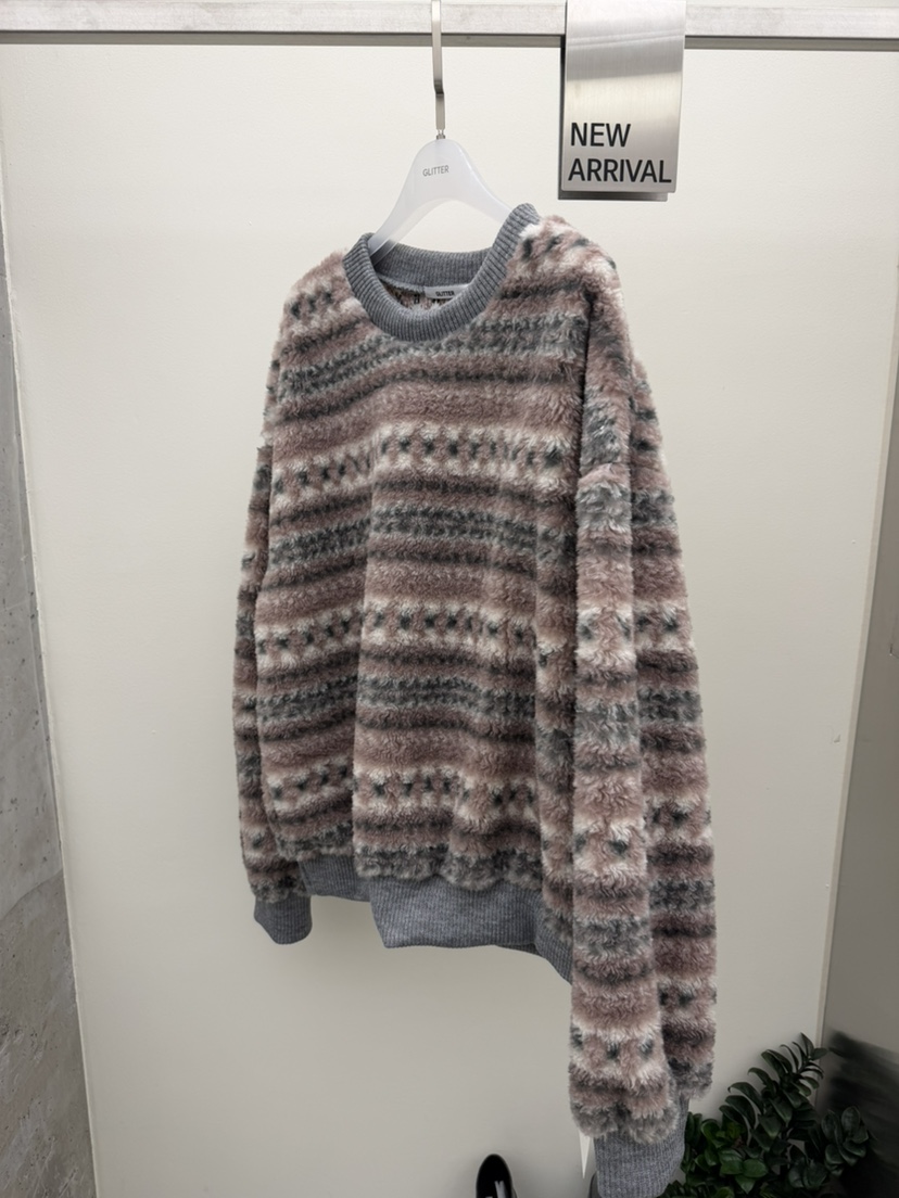 GLITTER東大門㊣實拍女士新款職業時尚人氣25秋冬熱賣推薦衛衣GLITTER衛衣圖色1