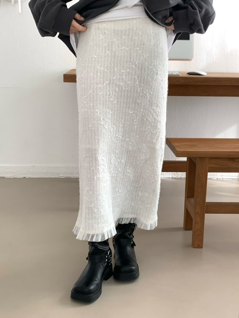 BINUS韓國代購㊣女裝新款職業熱賣推薦25秋冬人氣時尚休閑長裙BINUS長裙