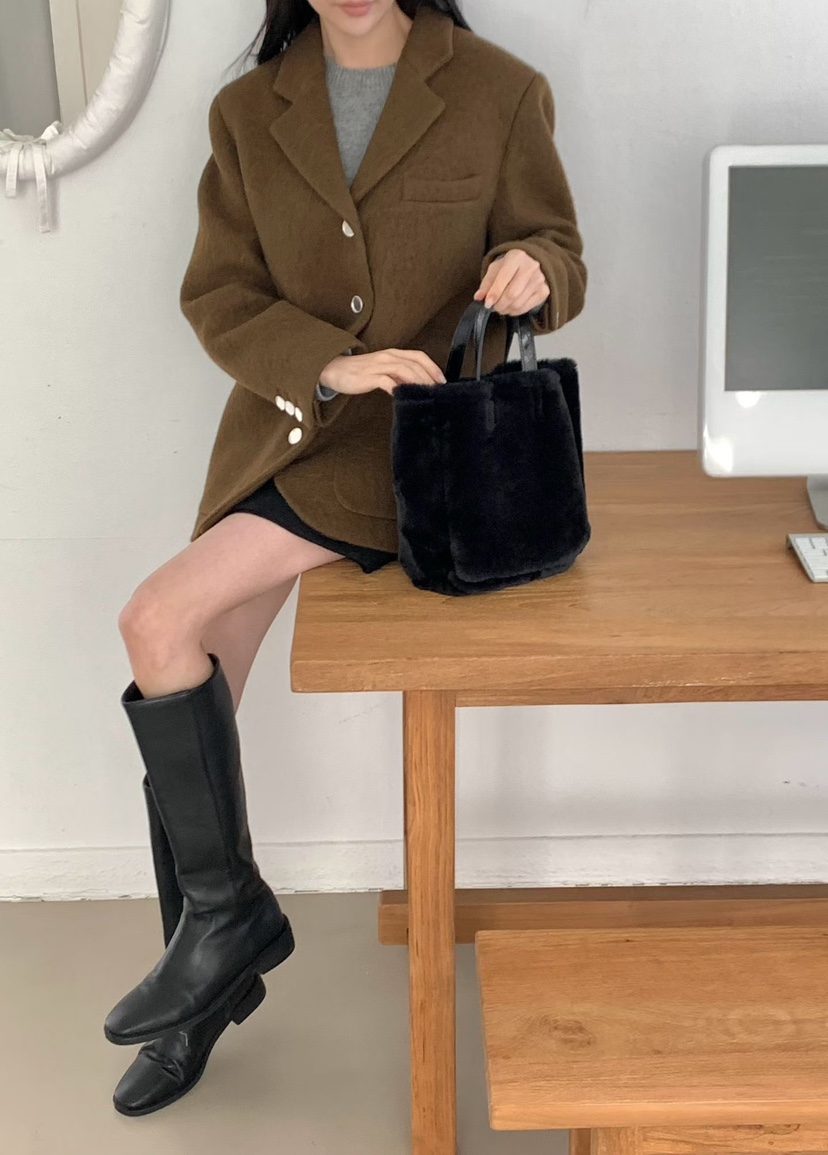 BINUS韓國代購㊣女士新品熱賣推薦職業人氣休閑時尚25秋冬手提包BINUS手提包