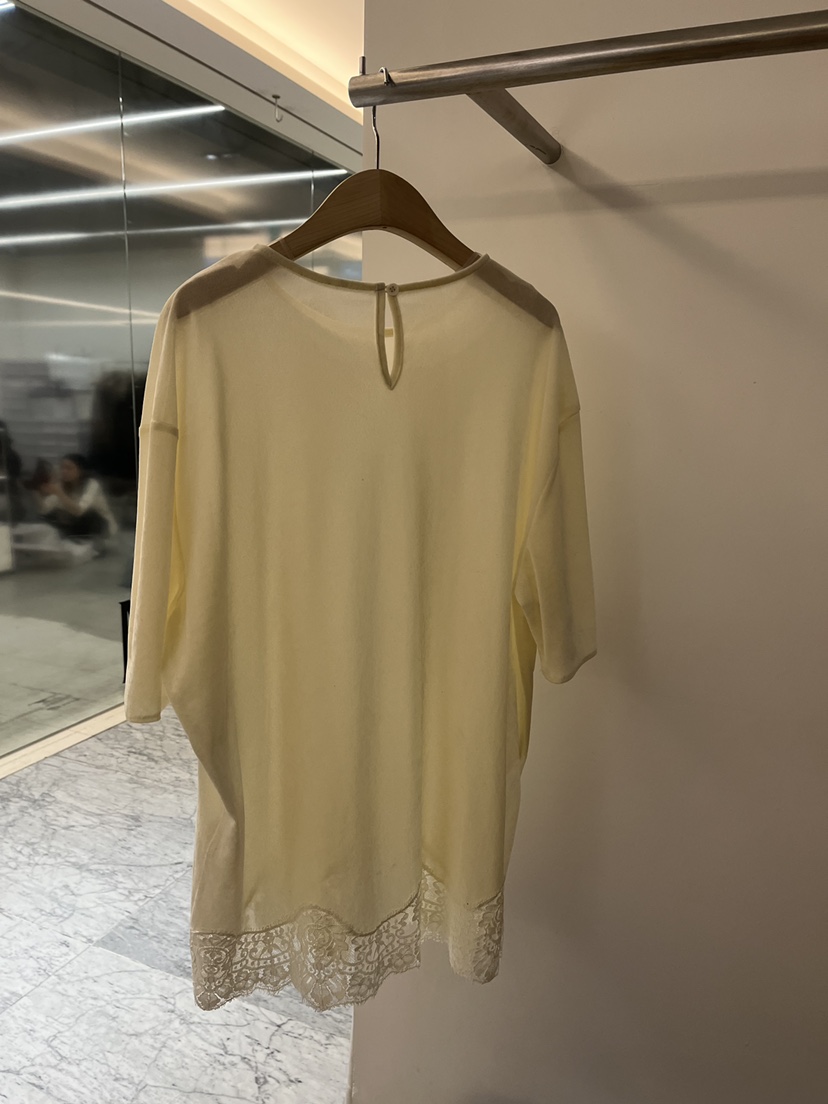 DE VENTI韓國代購㊣女士新款時尚人氣25秋冬襯衫蕾絲衫天鵝絨DE VENTI襯衫/蕾絲衫