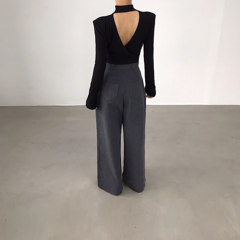 2TWO MOON東大門㊣代購女裝新品25秋冬休閑時尚職業長袖T恤2TWO MOON長袖T恤