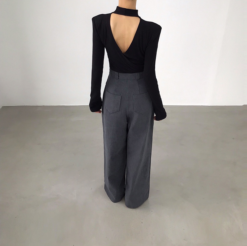 2TWO MOON東大門㊣代購女裝新品25秋冬休閑時尚職業長袖T恤2TWO MOON長袖T恤