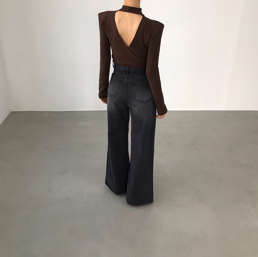 2TWO MOON東大門㊣代購女裝新品25秋冬休閑時尚職業長袖T恤2TWO MOON長袖T恤