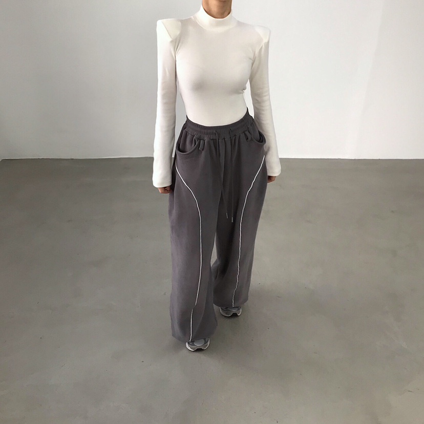 2TWO MOON東大門㊣代購女裝新品25秋冬休閑時尚職業長袖T恤2TWO MOON長袖T恤