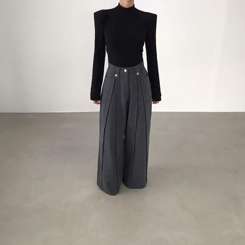 2TWO MOON東大門㊣代購女裝新品25秋冬休閑時尚職業長袖T恤2TWO MOON長袖T恤圖色2