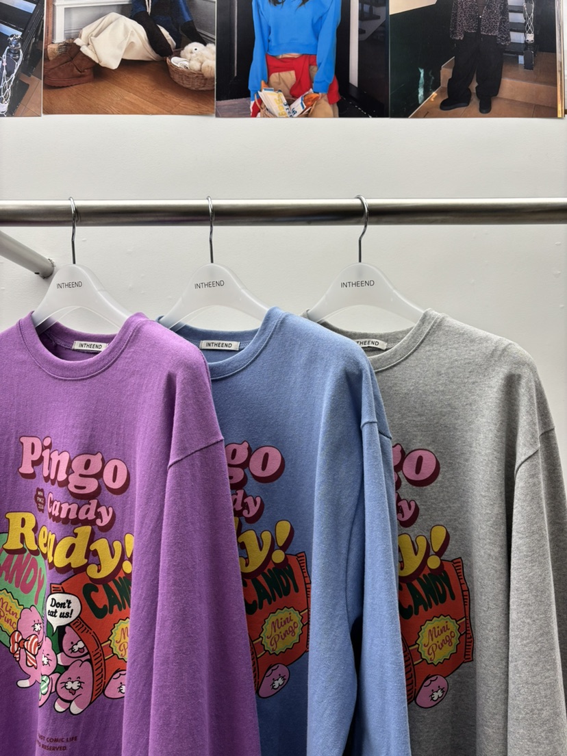 INTHEEND東大門㊣實拍女裝新品休閑職業熱賣人氣25秋冬長袖T恤INTHEEND長袖T恤