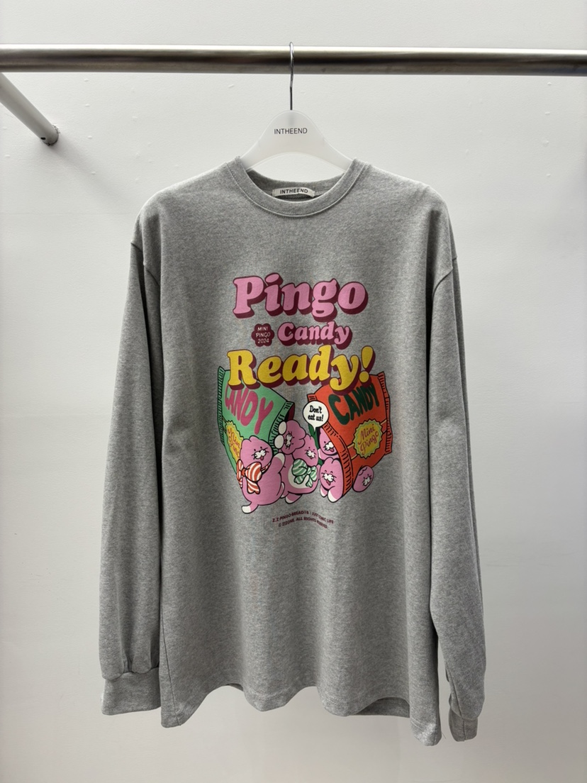 INTHEEND東大門㊣實拍女裝新品休閑職業熱賣人氣25秋冬長袖T恤INTHEEND長袖T恤