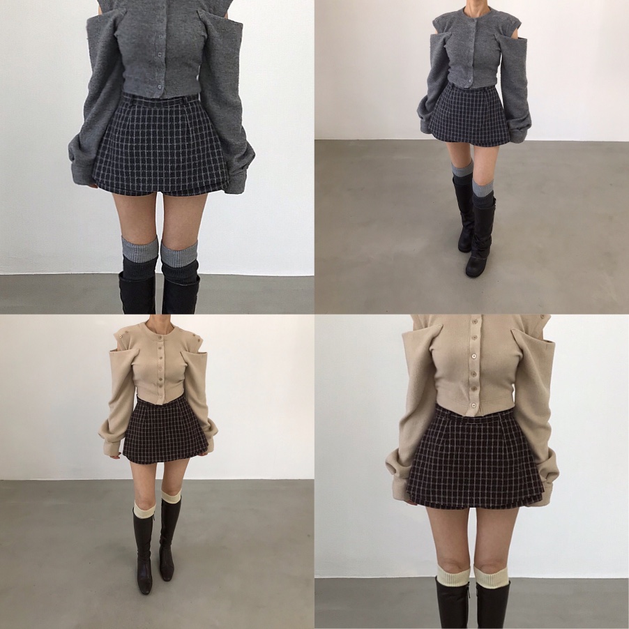 2TWO MOON韓國代購㊣女士新款職業人氣推薦25秋冬熱賣裙褲2TWO MOON裙褲