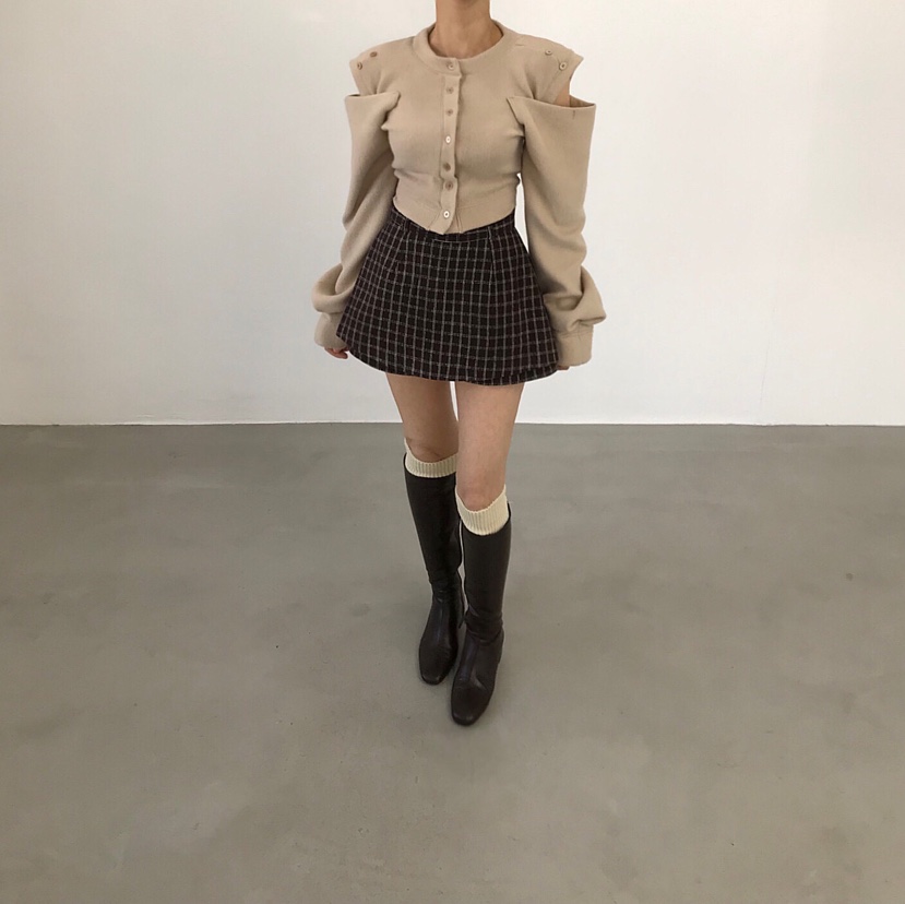 2TWO MOON韓國代購㊣女士新款職業人氣推薦25秋冬熱賣裙褲2TWO MOON裙褲