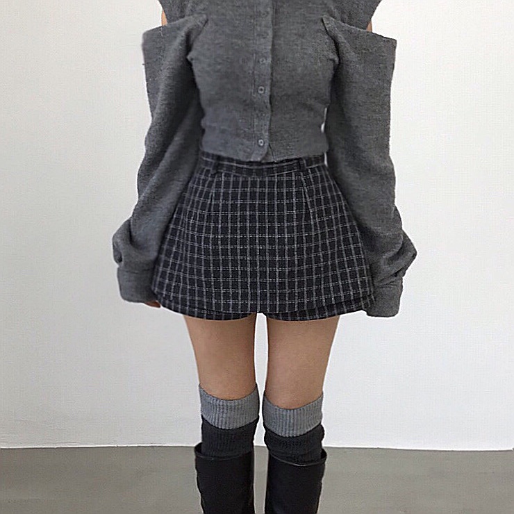 2TWO MOON韓國代購㊣女士新款職業人氣推薦25秋冬熱賣裙褲2TWO MOON裙褲圖色1