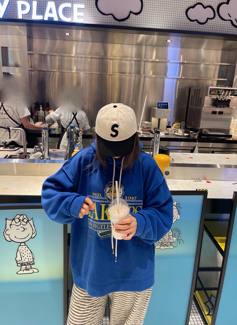 CRACKERS東大門㊣代購女士新款職業人氣熱賣推薦衛衣羊毛兜帽CRACKERS衛衣