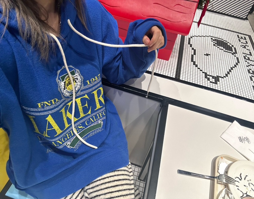 CRACKERS東大門㊣代購女士新款職業人氣熱賣推薦衛衣羊毛兜帽CRACKERS衛衣