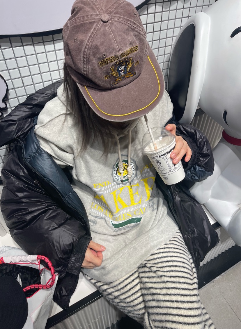 CRACKERS東大門㊣代購女士新款職業人氣熱賣推薦衛衣羊毛兜帽CRACKERS衛衣