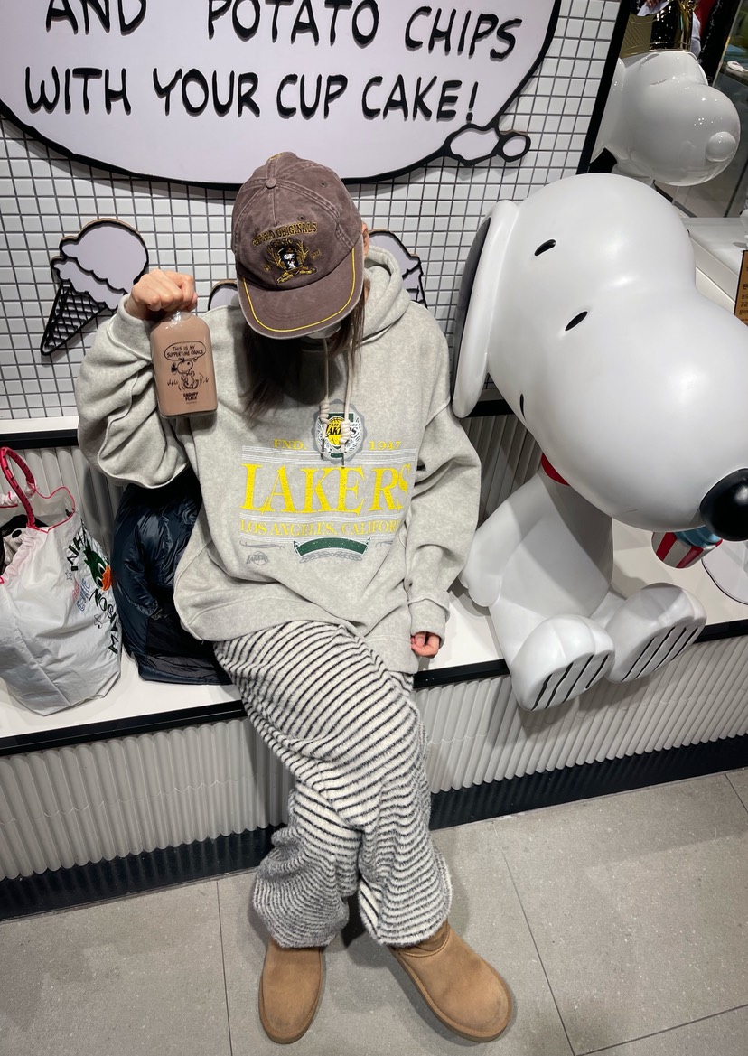 CRACKERS東大門㊣代購女士新款職業人氣熱賣推薦衛衣羊毛兜帽CRACKERS衛衣