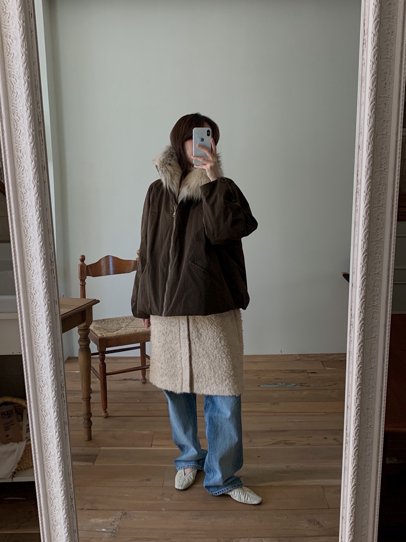 ATHEA東大門㊣代購女裝新品25秋冬休閑人氣熱賣職業夾克狐貍鵝ATHEA夾克