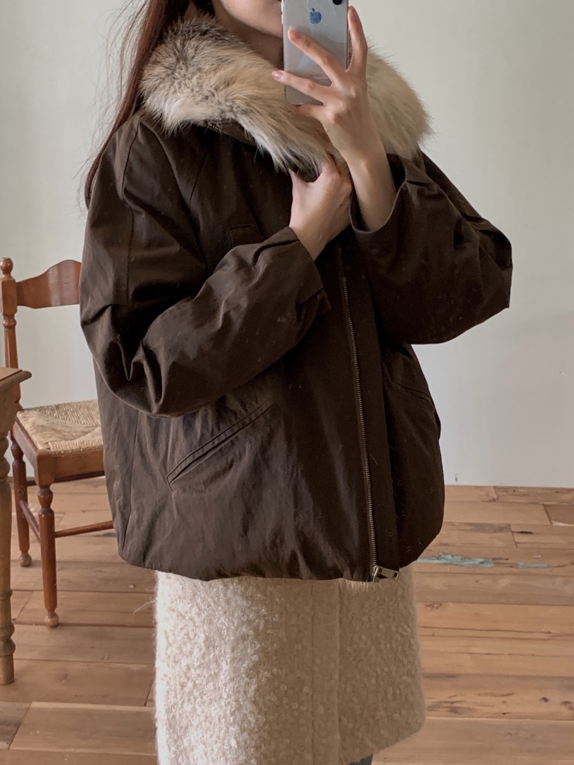ATHEA東大門㊣代購女裝新品25秋冬休閑人氣熱賣職業夾克狐貍鵝ATHEA夾克