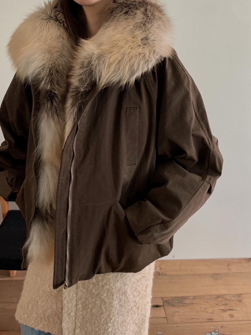 ATHEA東大門㊣代購女裝新品25秋冬休閑人氣熱賣職業夾克狐貍鵝ATHEA夾克