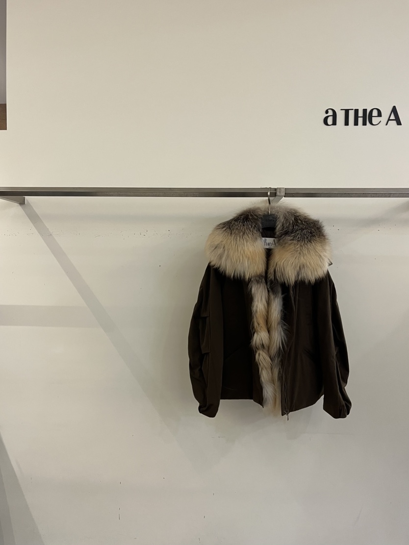 ATHEA東大門㊣代購女裝新品25秋冬休閑人氣熱賣職業夾克狐貍鵝ATHEA夾克圖色1