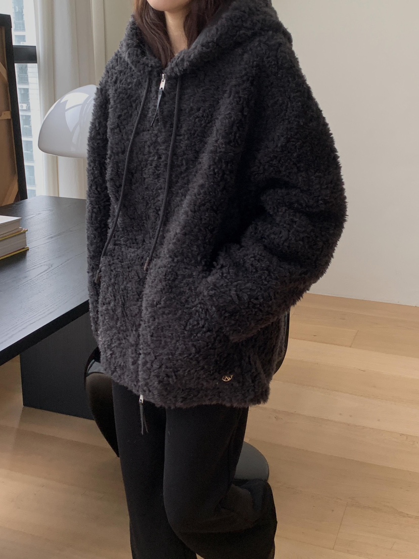 ATHEA東大門㊣直郵女裝新款休閑人氣職業25秋冬推薦夾克羊毛ATHEA夾克