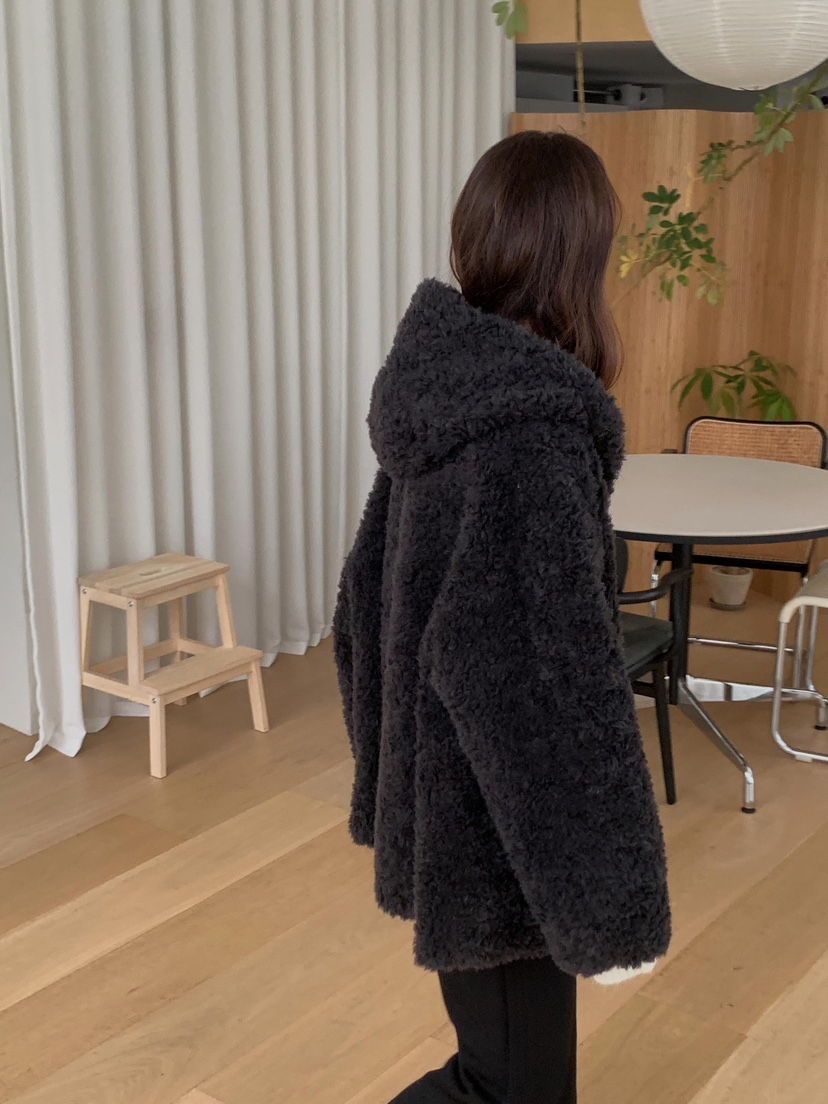 ATHEA東大門㊣直郵女裝新款休閑人氣職業25秋冬推薦夾克羊毛ATHEA夾克