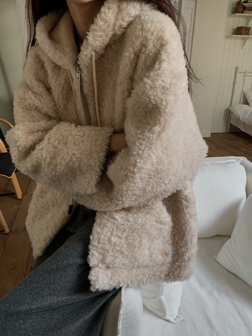 ATHEA東大門㊣直郵女裝新款休閑人氣職業25秋冬推薦夾克羊毛ATHEA夾克