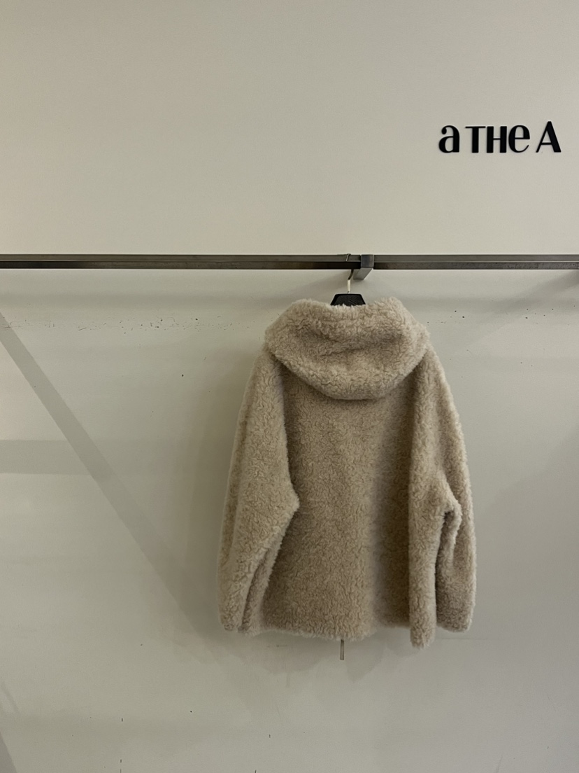 ATHEA東大門㊣直郵女裝新款休閑人氣職業25秋冬推薦夾克羊毛ATHEA夾克