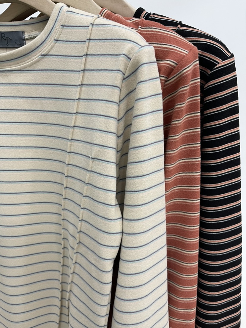 REIZ東大門㊣代購女裝新款推薦職業人氣熱賣休閑25秋冬長袖T恤REIZ長袖T恤