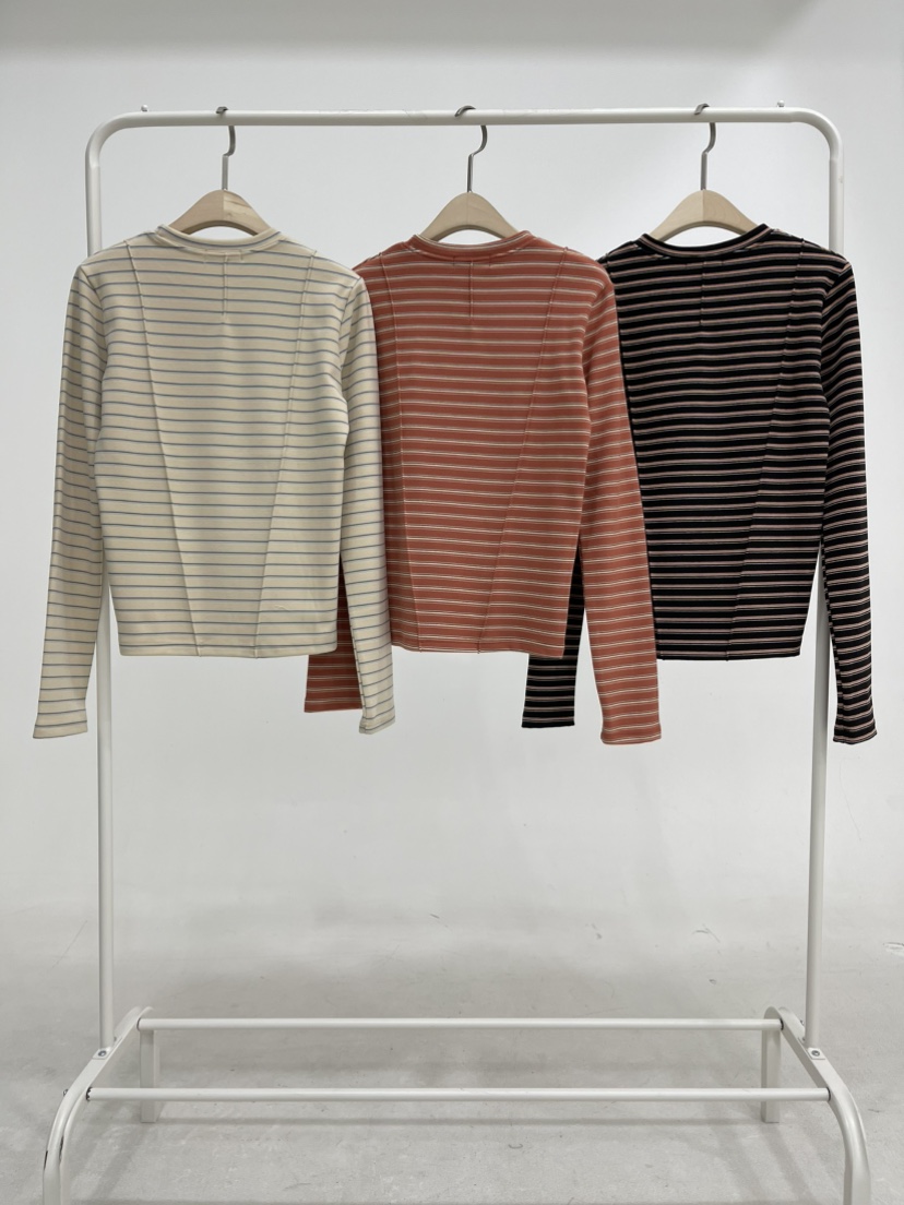 REIZ東大門㊣代購女裝新款推薦職業人氣熱賣休閑25秋冬長袖T恤REIZ長袖T恤