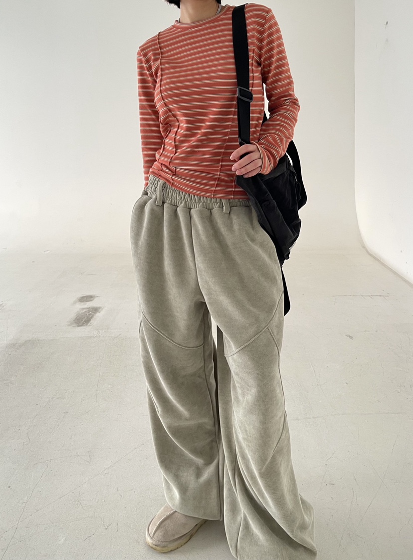 REIZ東大門㊣代購女裝新款推薦職業人氣熱賣休閑25秋冬長袖T恤REIZ長袖T恤