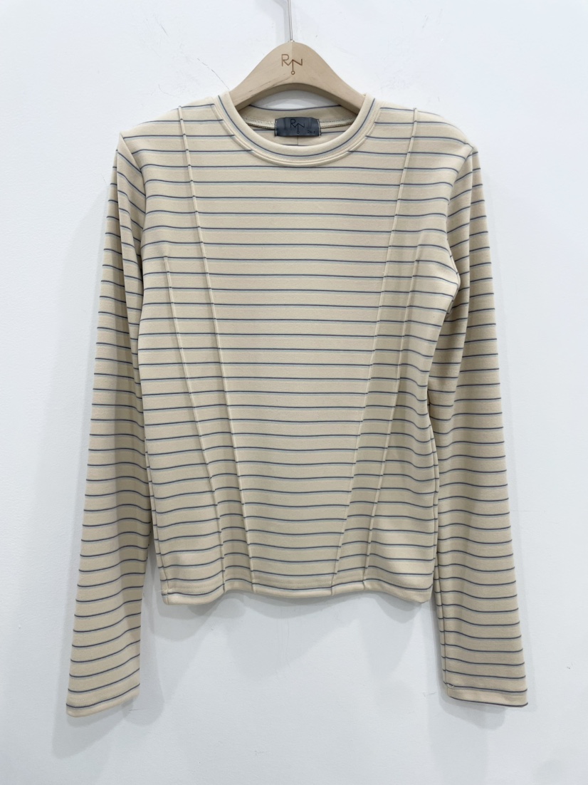 REIZ東大門㊣代購女裝新款推薦職業人氣熱賣休閑25秋冬長袖T恤REIZ長袖T恤圖色2