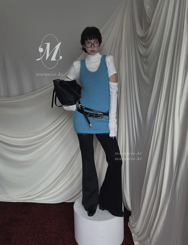 OURWAVE/OUR ROOM韓國直郵㊣女裝新款熱賣休閑褲抓絨圓領Our Wave/Our Room休閑褲