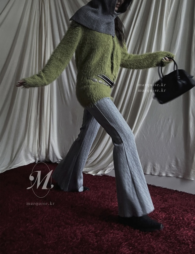 OURWAVE/OUR ROOM韓國直郵㊣女裝新款熱賣休閑褲抓絨圓領Our Wave/Our Room休閑褲