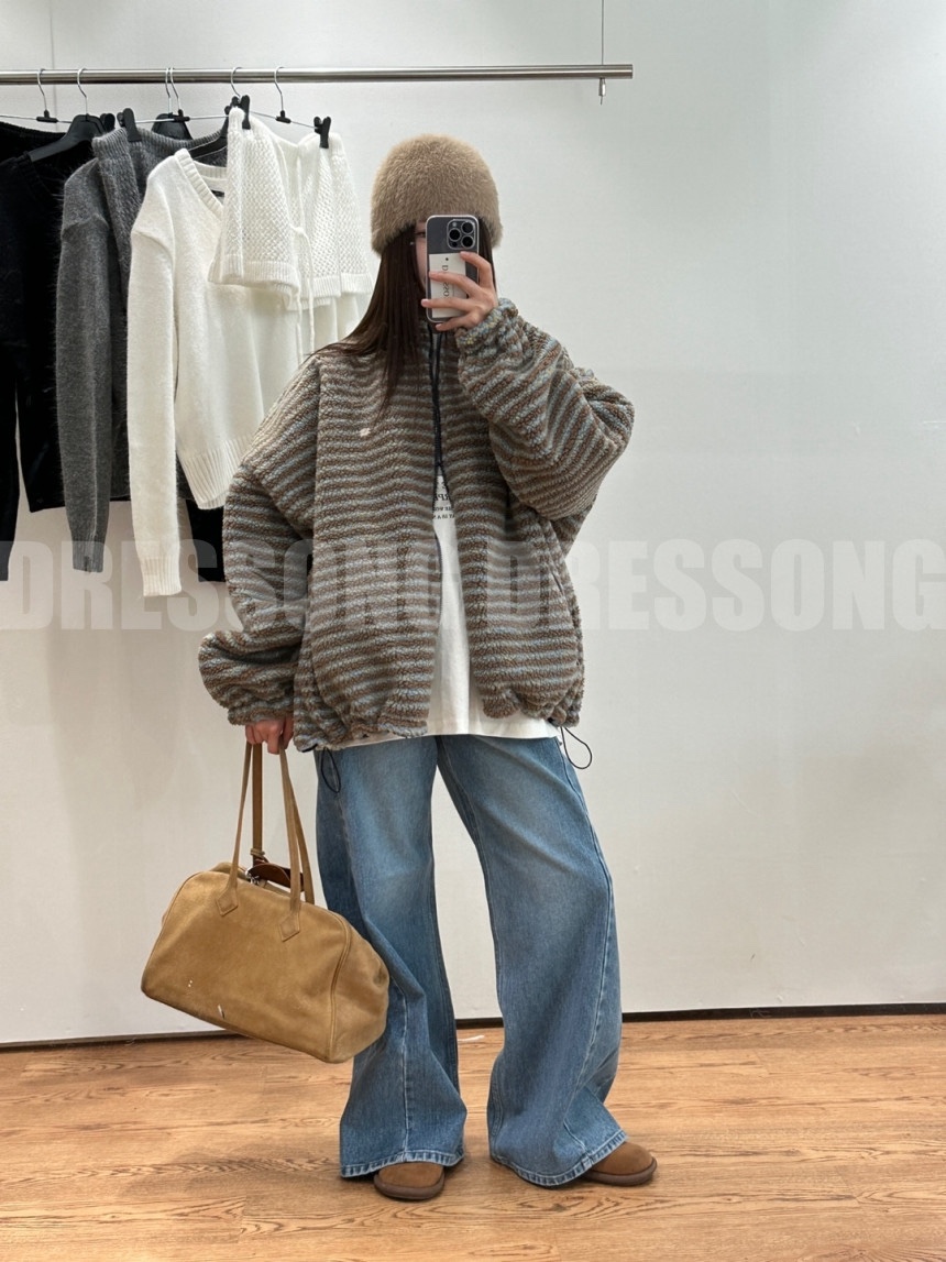 AMOOD韓國直郵㊣女士新品人氣時尚熱賣職業25秋冬推薦衛衣拉鏈AMOOD衛衣