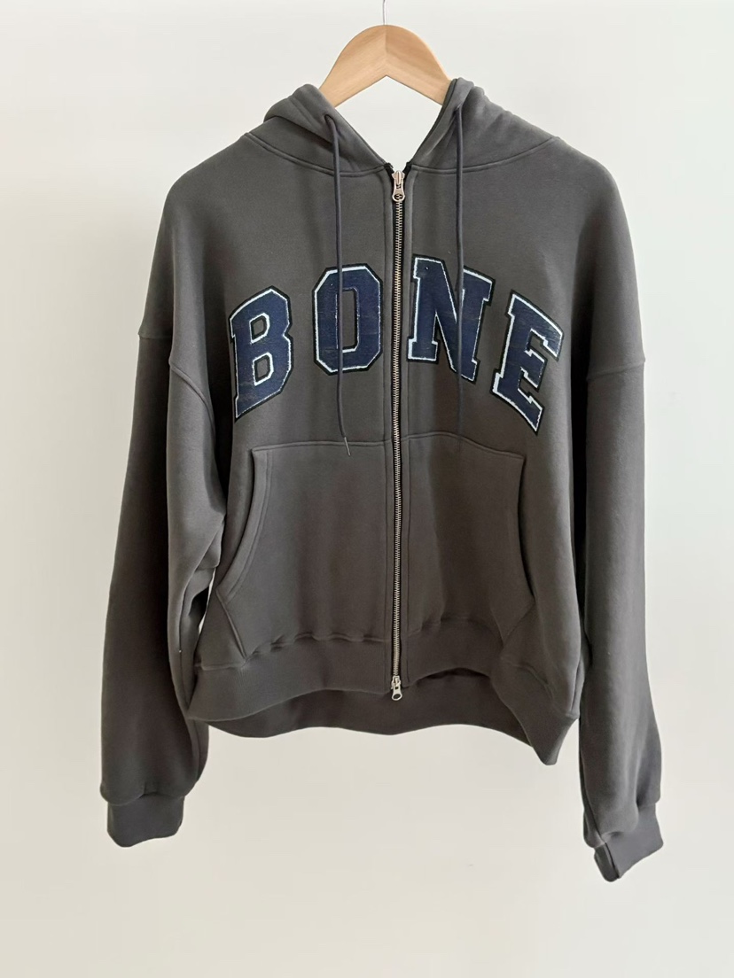 BINUS東大門㊣實拍女士新款熱賣休閑推薦人氣25秋冬衛衣拉鏈BINUS衛衣