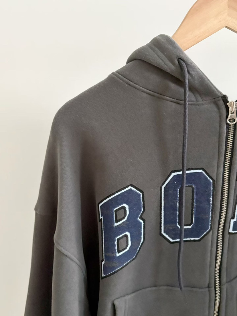 BINUS東大門㊣實拍女士新款熱賣休閑推薦人氣25秋冬衛衣拉鏈BINUS衛衣