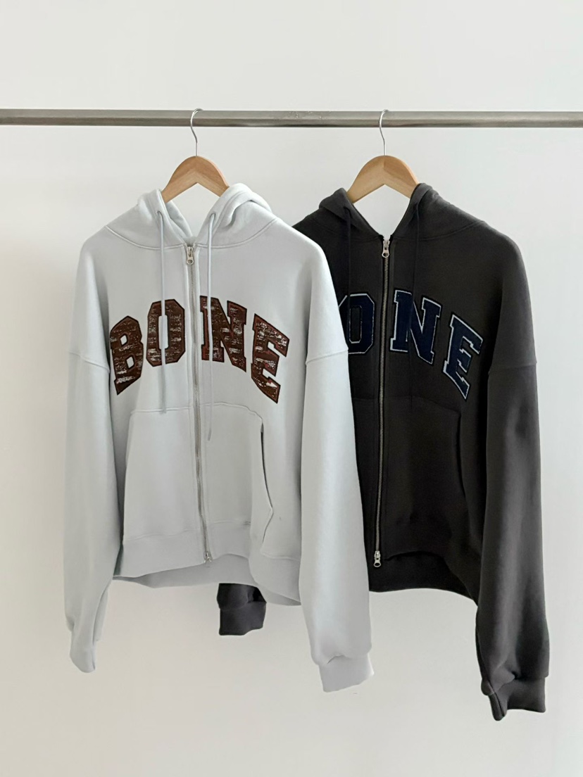 BINUS東大門㊣實拍女士新款熱賣休閑推薦人氣25秋冬衛衣拉鏈BINUS衛衣