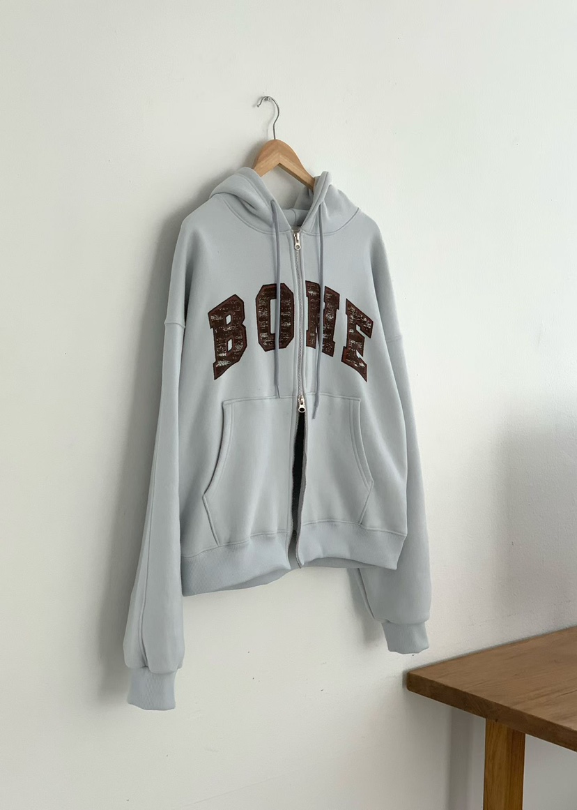 BINUS東大門㊣實拍女士新款熱賣休閑推薦人氣25秋冬衛衣拉鏈BINUS衛衣