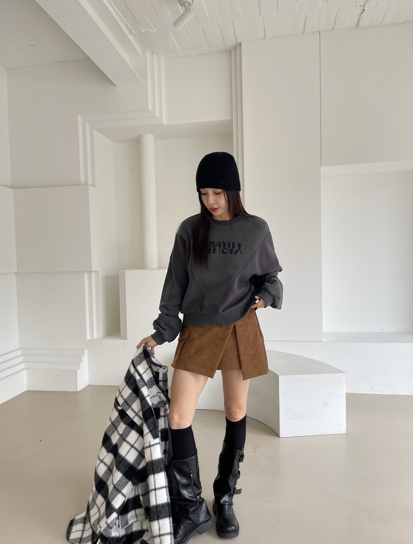 REIZ東大門㊣代購女裝新款熱賣推薦時尚職業人氣休閑25秋冬衛衣REIZ衛衣