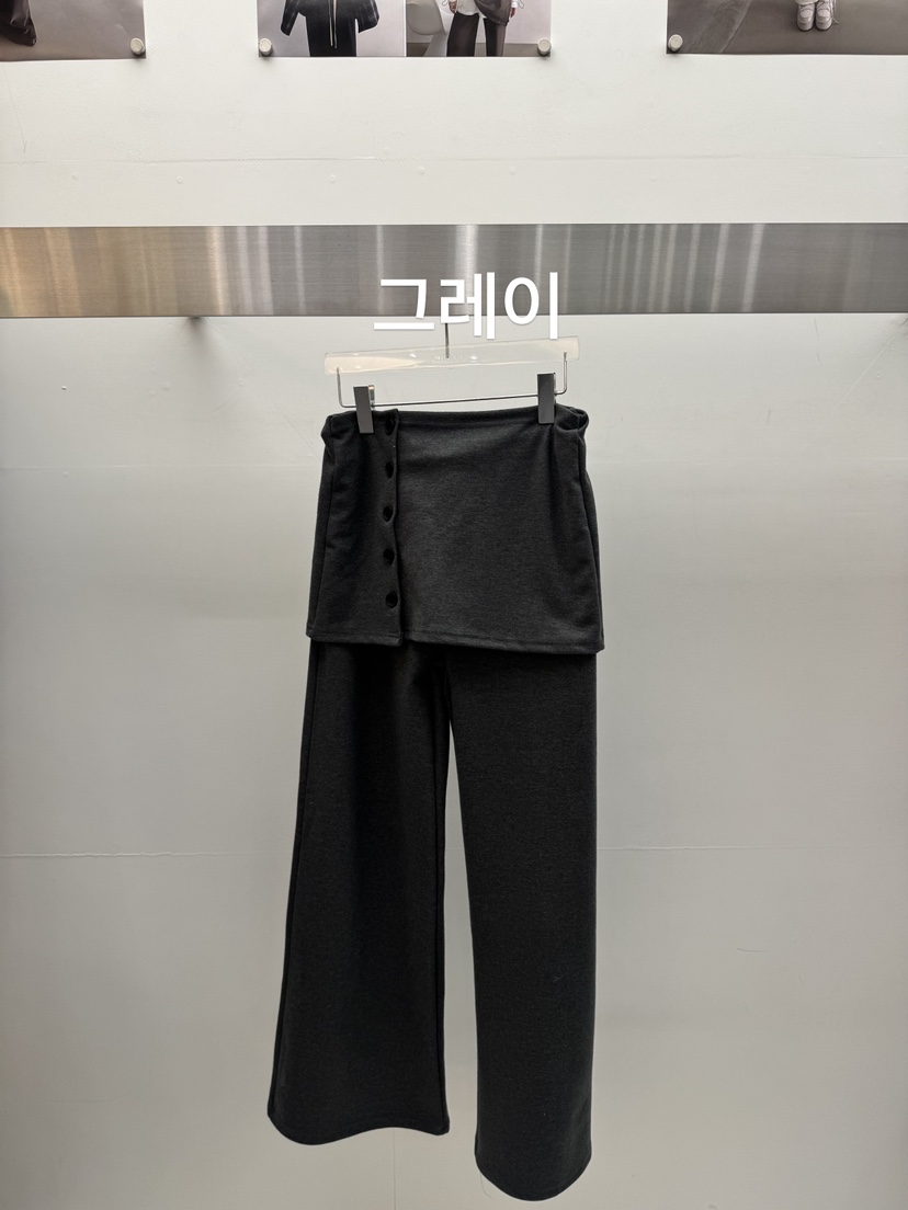 AMOOD東大門㊣代購女士新品推薦職業休閑時尚25秋冬人氣裙褲AMOOD裙褲圖色1