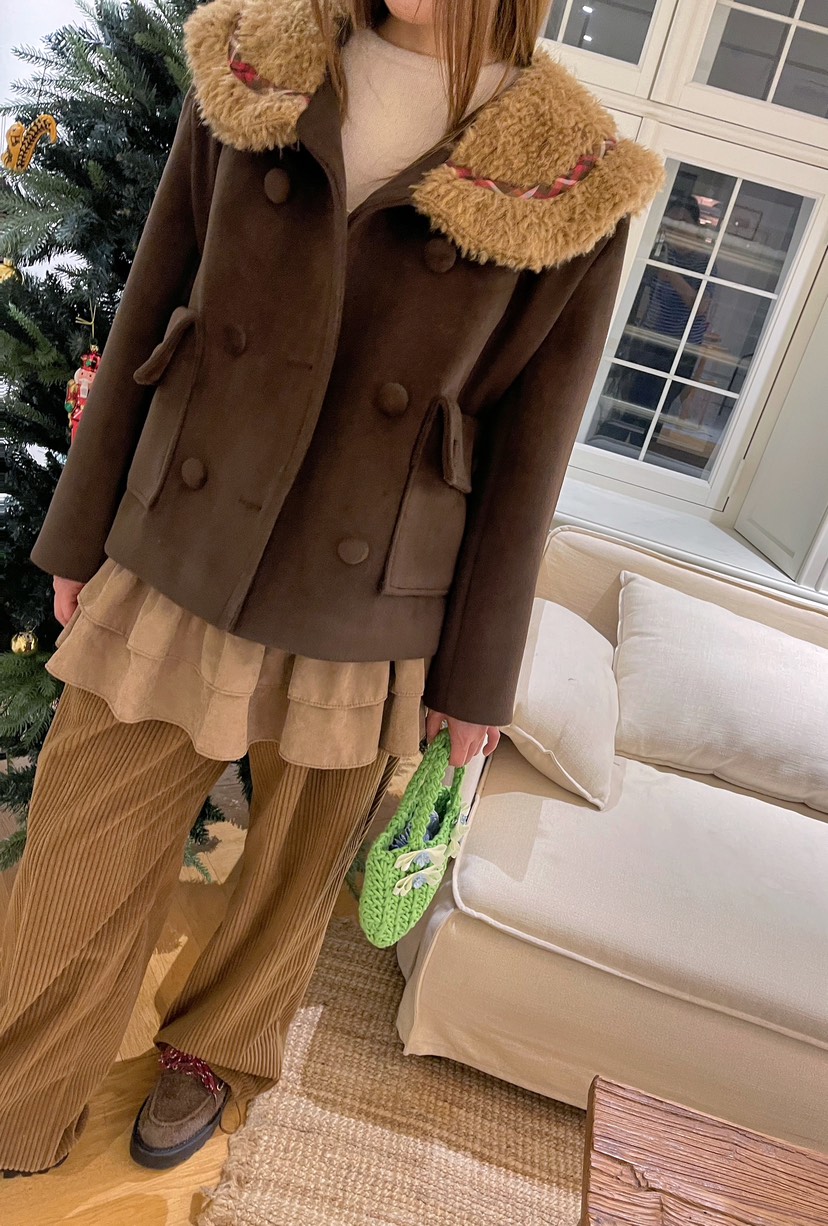 BOUTIQUE-L東大門㊣實拍女士新款熱賣25秋冬休閑職業時尚夾克BOUTIQUE-L夾克