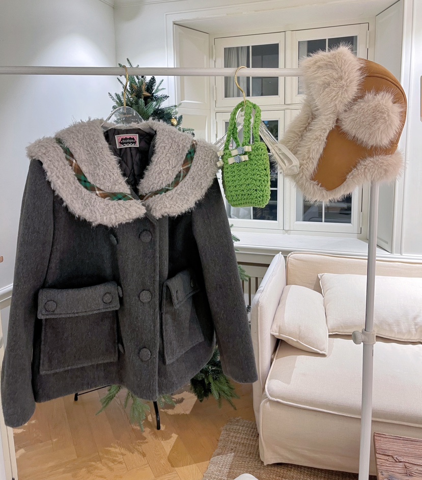 BOUTIQUE-L東大門㊣實拍女士新款熱賣25秋冬休閑職業時尚夾克BOUTIQUE-L夾克圖色2