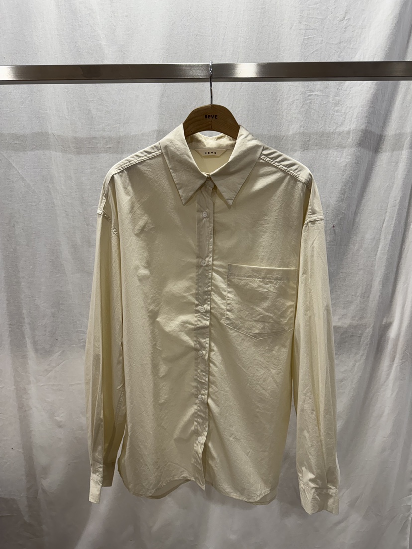 REVE-L韓國代購㊣女士新款時尚休閑25秋冬職業人氣襯衫蕾絲衫REVE-L襯衫/蕾絲衫圖色1