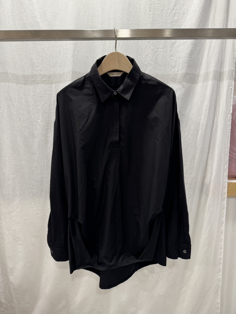 REVE-L韓國代購㊣女裝新款25秋冬推薦休閑時尚熱賣襯衫蕾絲衫REVE-L襯衫/蕾絲衫圖色1