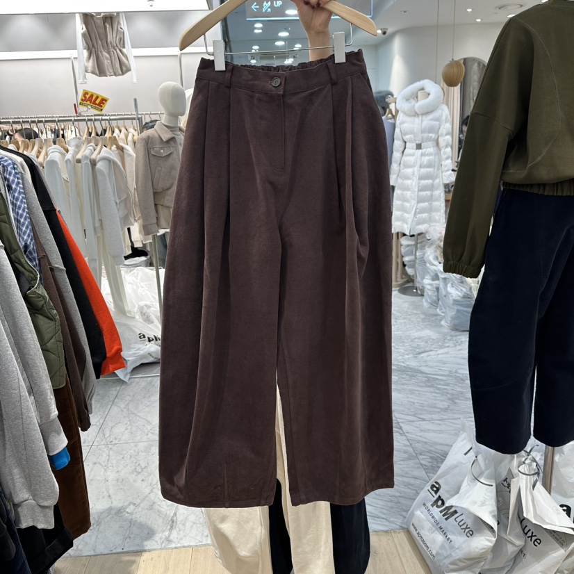 REVE-L東大門㊣直郵女士新品25秋冬休閑人氣時尚熱賣休閑褲REVE-L休閑褲圖色3