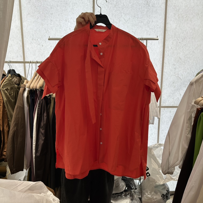 REVE-L東大門㊣實拍女士新品推薦休閑職業熱賣25秋冬襯衫蕾絲衫REVE-L襯衫/蕾絲衫圖色1