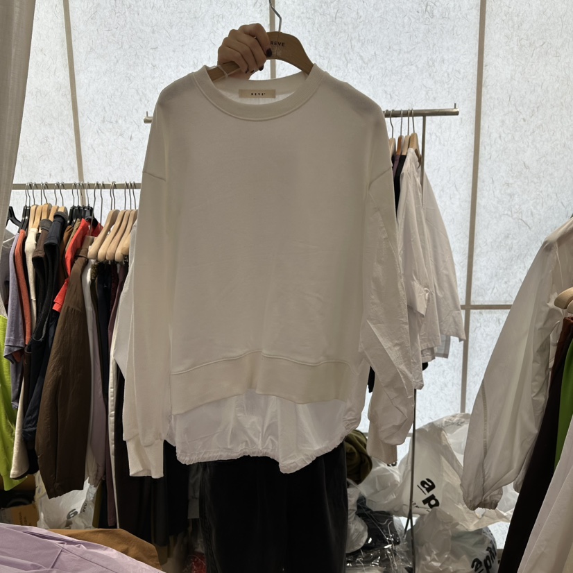 REVE-L東大門㊣直郵女士新品職業休閑時尚熱賣人氣推薦衛衣REVE-L衛衣圖色1